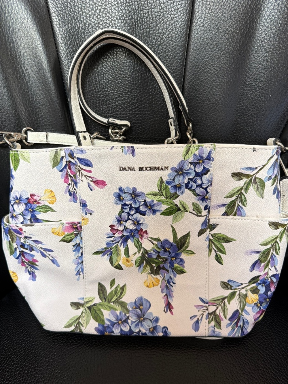Dana Buchman Floral Print Handbag